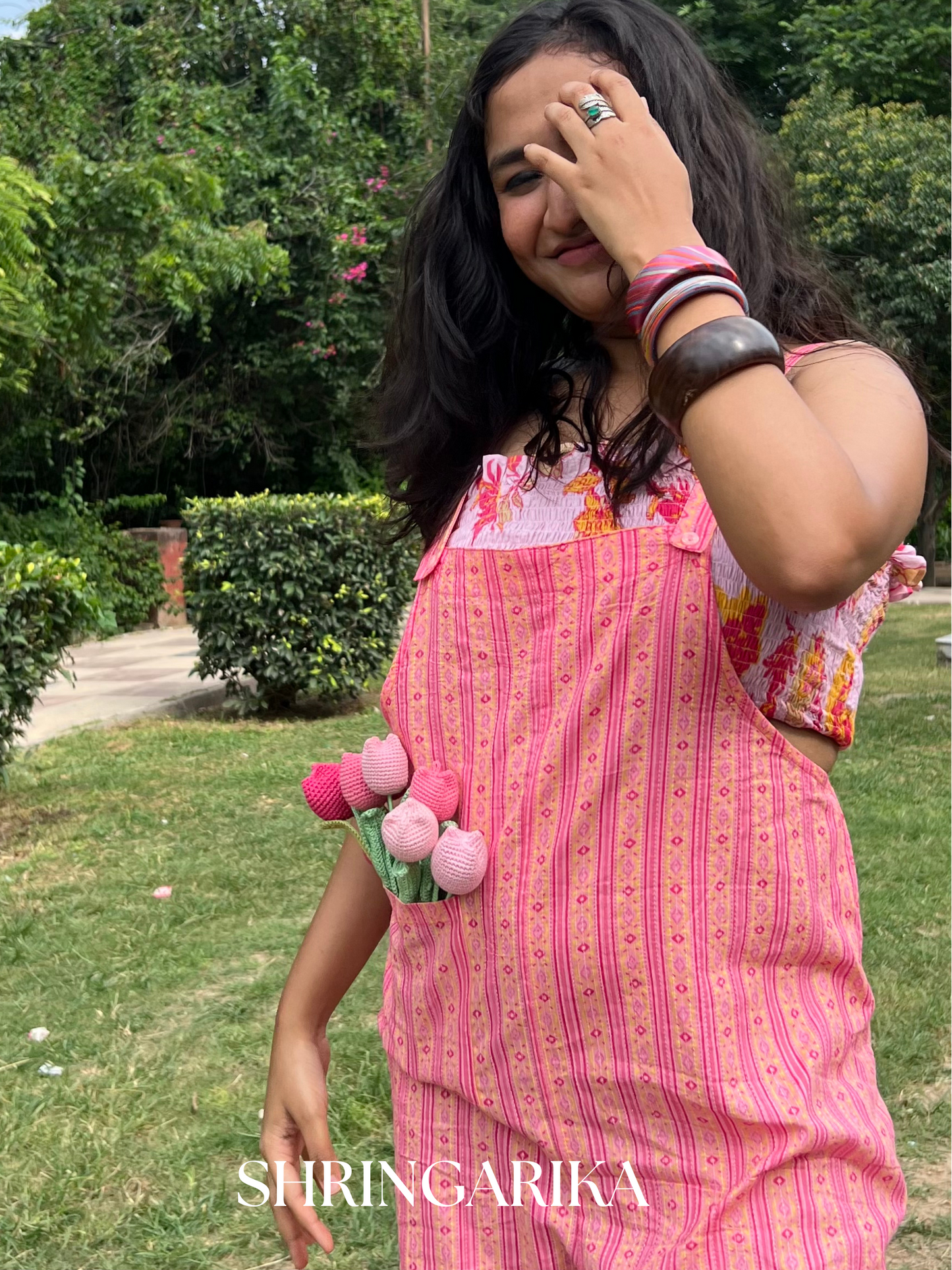 Pink Dungri Co-ord