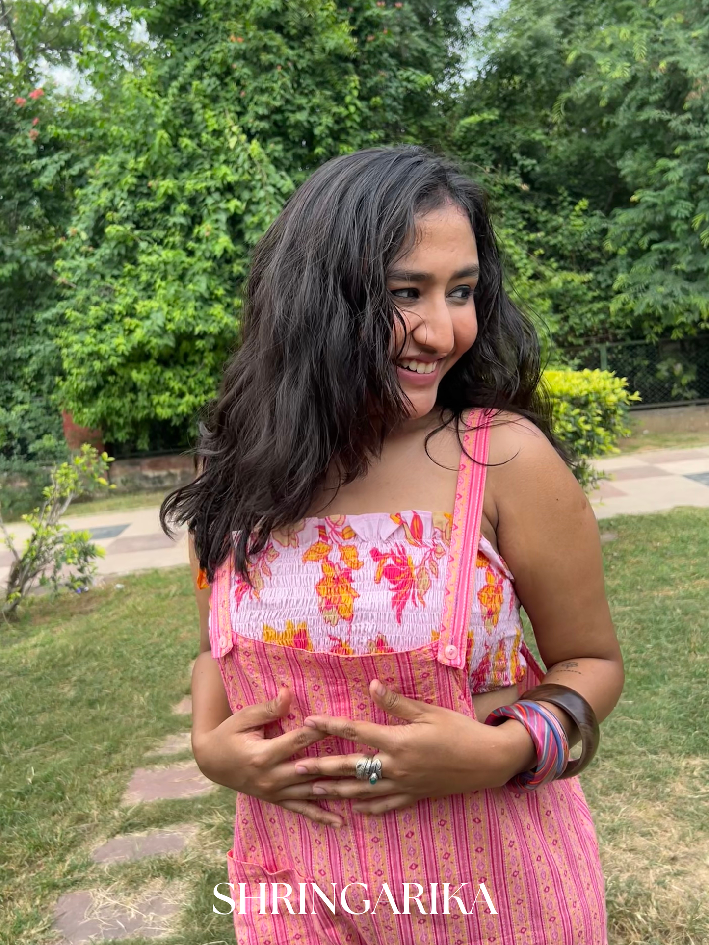 Pink Dungri Co-ord