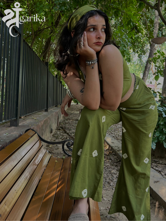 Olive green pants
