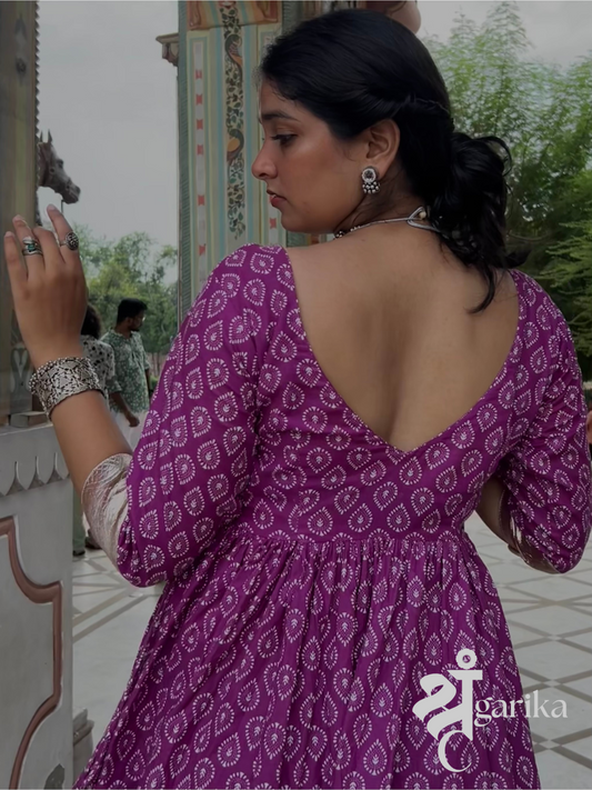 Angrakha- style Kurta